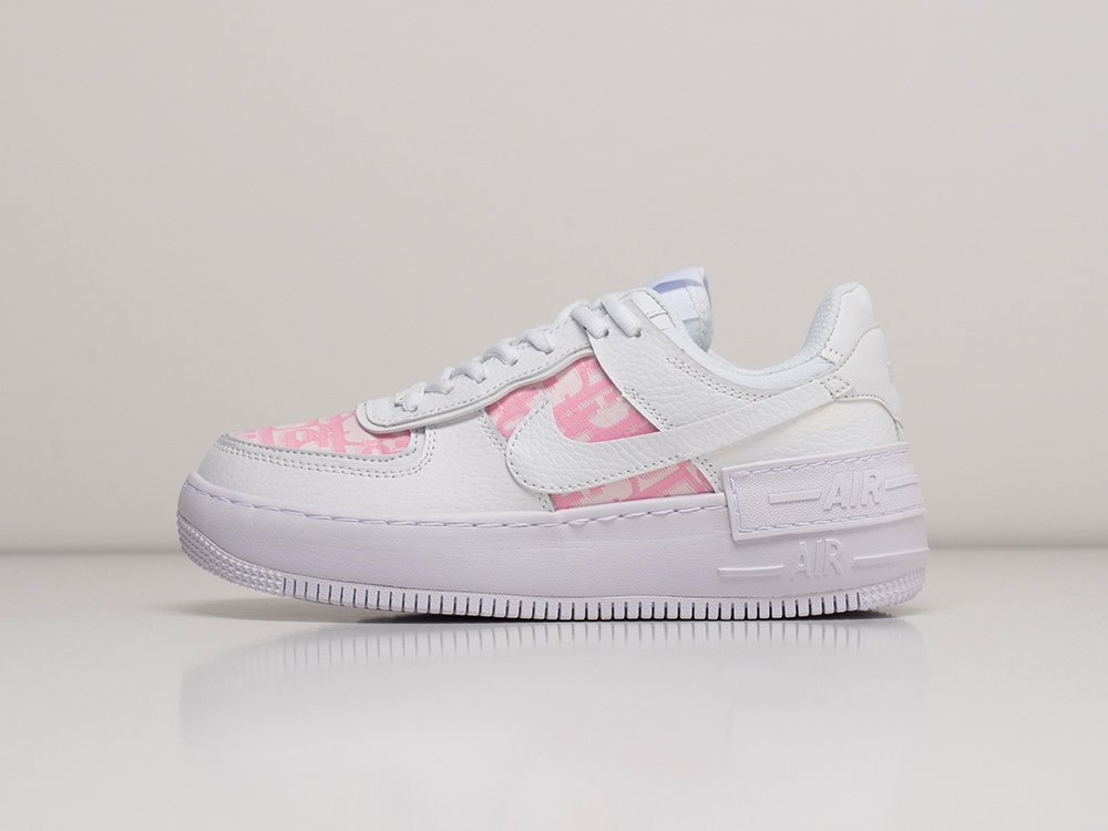 Nike air force pink logo hotsell